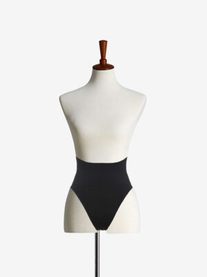 gaine amincissante string noir