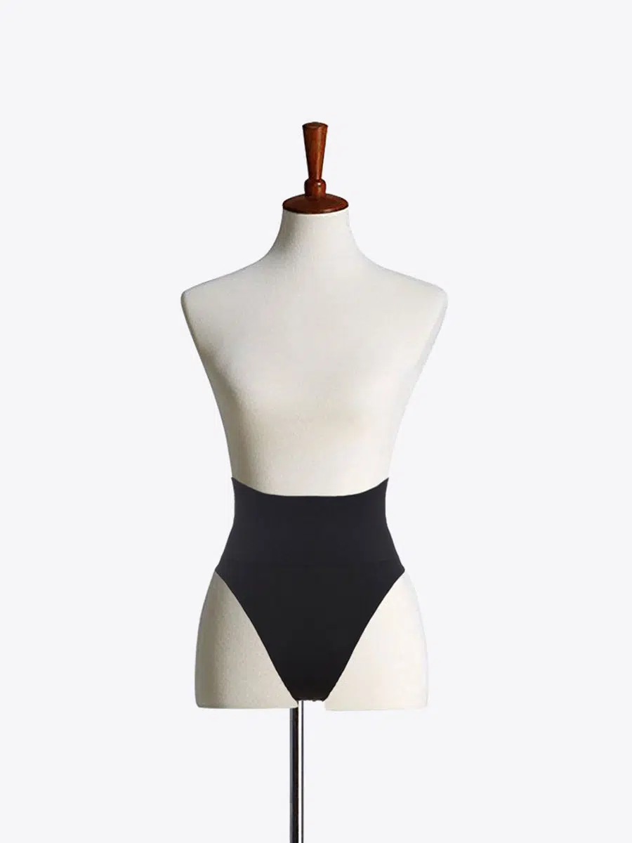 gaine amincissante string noir