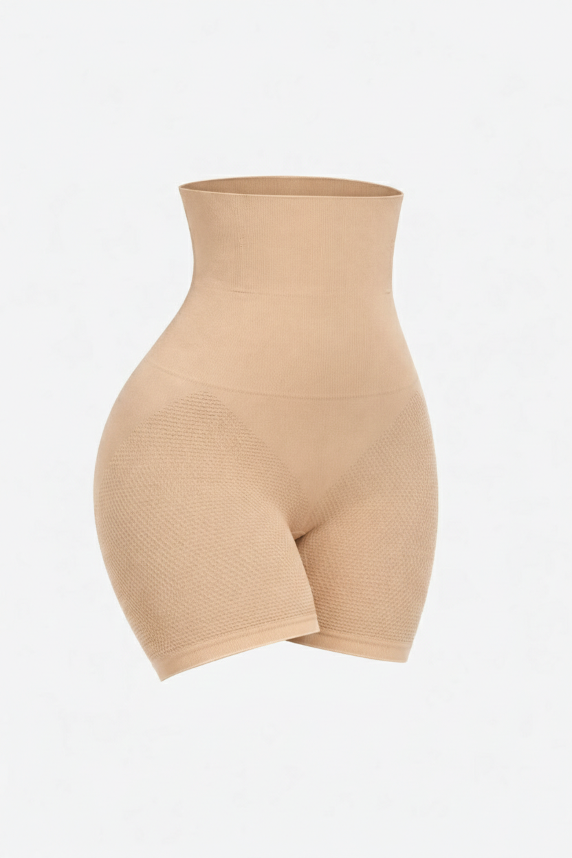 Gaine Short beige amincissante ventre plat