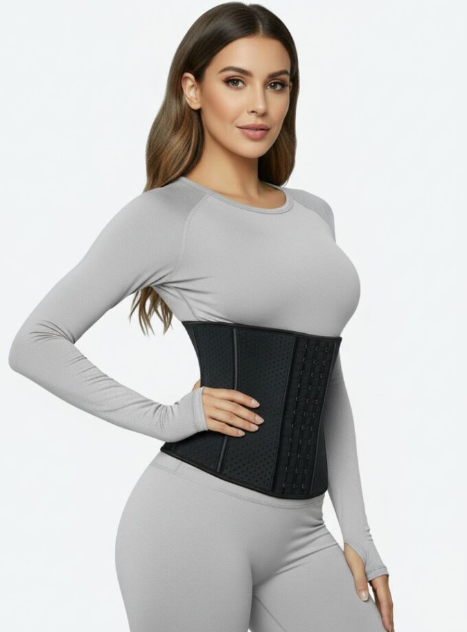 Gaine amincissante ventre plat courte respirante